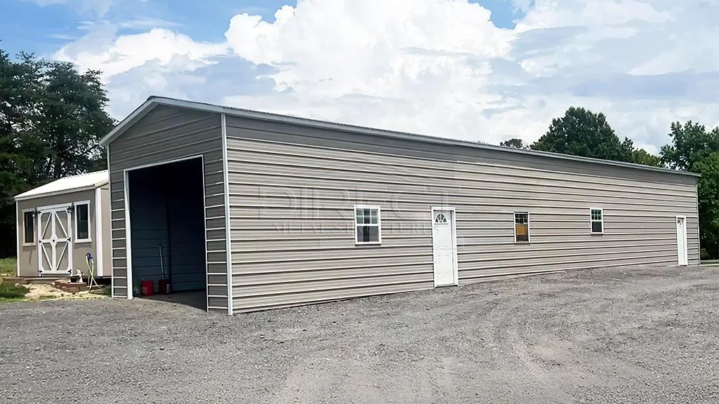 20x80 Custom Carport