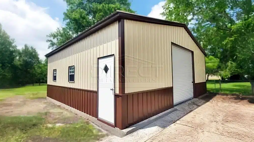 24x30 Metal Storage Building