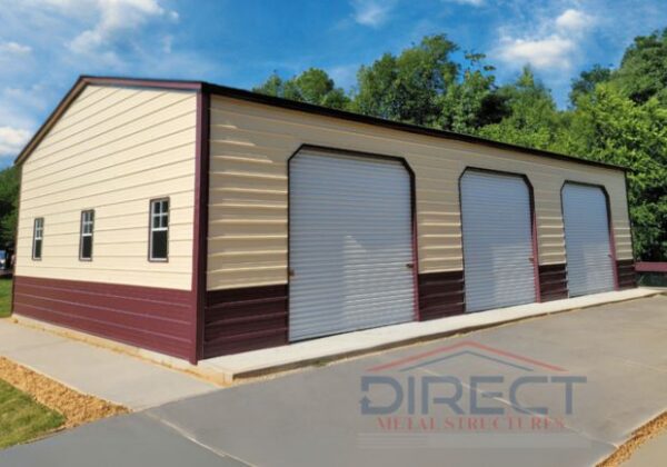 Three Car Metal Garages - 3 Car Garage Buildings for Sale | Direct ...