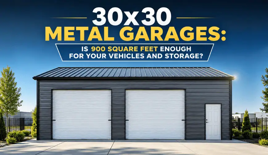 30x30 Metal Garages