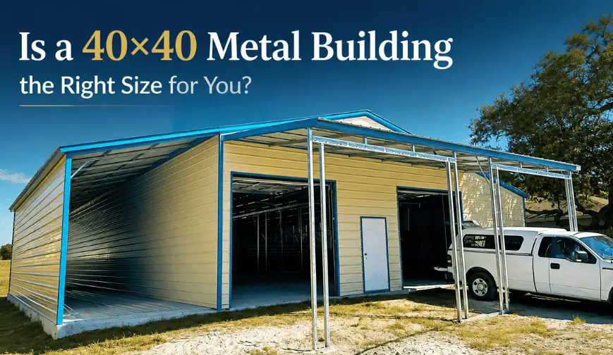 40x40 Metal Building
