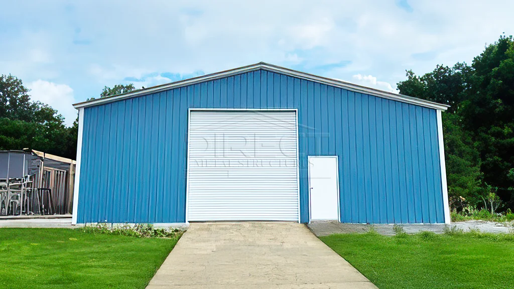 40x50 Clear Span Metal Building