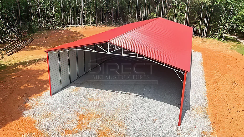 40x70 Clear Span Metal Carport