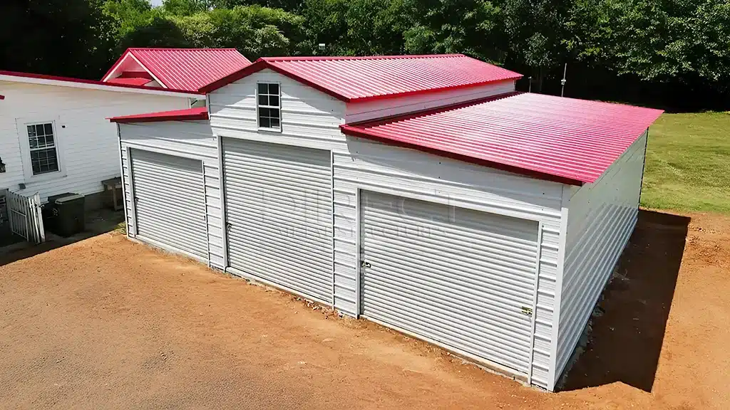 54x36 Drop-Down Vertical Roof Metal Barn