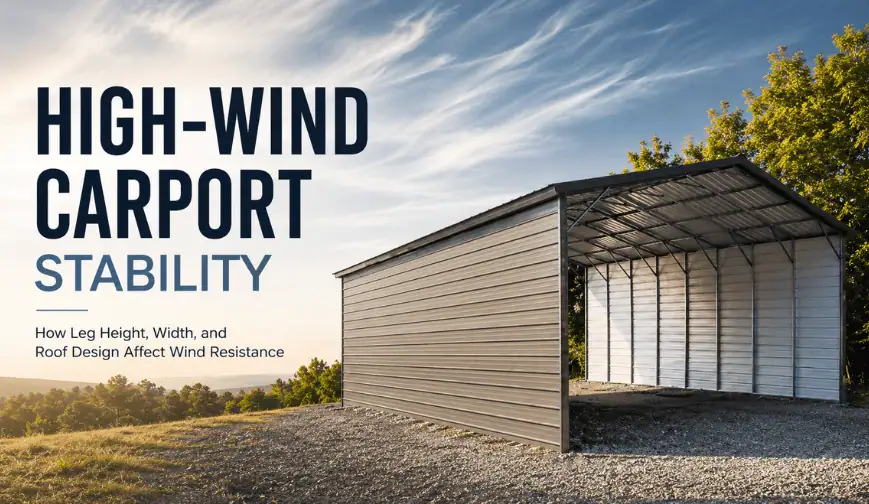 High Wind Carport Stability