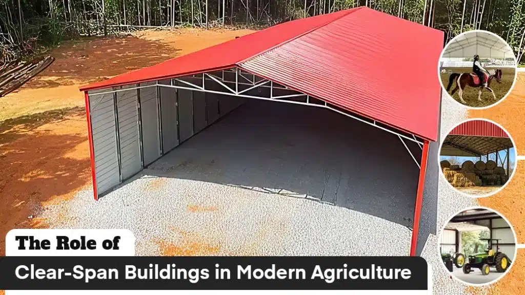 Role of Clear-Span Buildings in Modern Agriculture | Clear Span Steel Buildings
