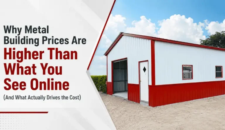 Why Metal Building Prices Are Higher Than What You See Online (And What Actually Drives the Cost)
